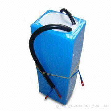 Lithium Polymer Battery Pack with 10000mAh Nominal Capacity and 12.8V Nominal Voltage